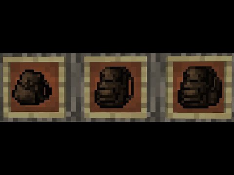 Minecraft Mod review: Useful Backpacks