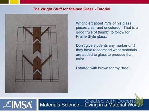 Stained Glass Window Project using Linear Equations