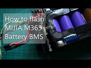 How to flash MIJIA M365 BMS -- Part I Take the BMS board out Subtitle Include 如何烧录修复米家M365滑板车电池保护板