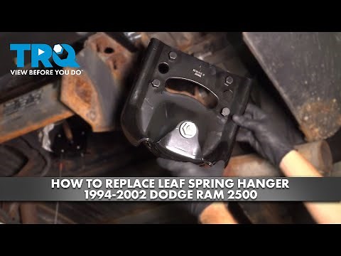 How to Replace Leaf Spring Hanger 1994-2002 Dodge Ram 2500