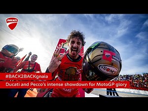 #BACK2BACKgnaia | Ducati and Pecco's intense showdown for MotoGP glory
