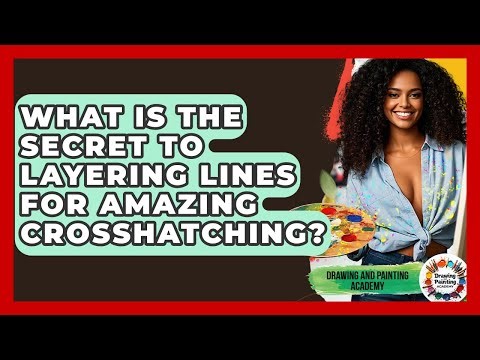 What Is The Secret To Layering Lines For Amazing Crosshatching? - Drawing and Painting Academy