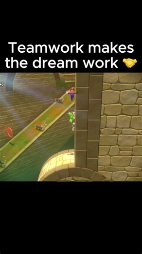 Mario & Luigi Team Up to Reach the Top in Super Mario 3D World #mario #nintendoswitch #nintendo