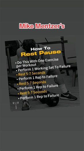 Maximize Your Workouts with the Rest Pause Technique