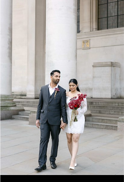Stunning Manchester Elopement Wedding at City Centre