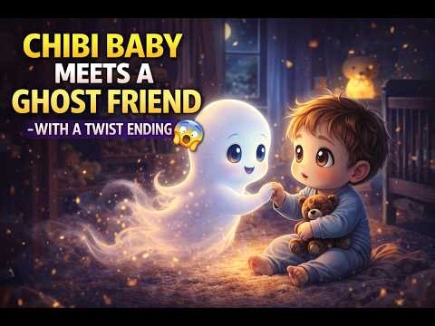 Chibi Baby Meets a Ghost Friend
