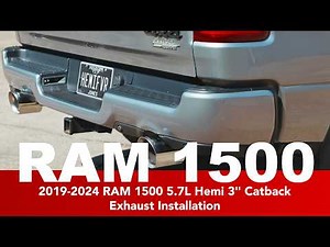 2019–2026 Ram 1500 5.7L HEMI Exhaust Install | 3" Thermal R&D Catback w/ Two Step Performance