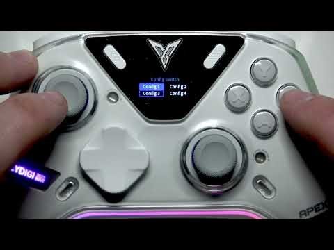 Flydigi Apex 5 – How to Navigate the Controller Menu