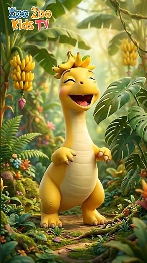 Cute Brachiosaurus Lost Its Color 🥺🦖 Cute Baby Dinosaur Finds Its Colors 🌈| Zoo Zoo Kids TV