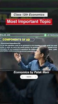 what is aggregate demand and its components #cbse #cbseboardeconomics #cbseclass12