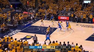 Isaiah Hartenstein flies in for the alley-oop slam