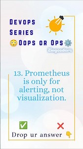 Q13: Is Prometheus Only for Alerting? | Monitoring & Visualization Myth Busted | #ZINGCODERS