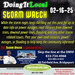 While the storm rages keep checking out this post for up to date info on power outages, road closures from downed trees, downed power lines, flooding, and any other storm related issues. Post your own road closures, power outages, or flooding to help keep the community informed! | DoingItLocal.com