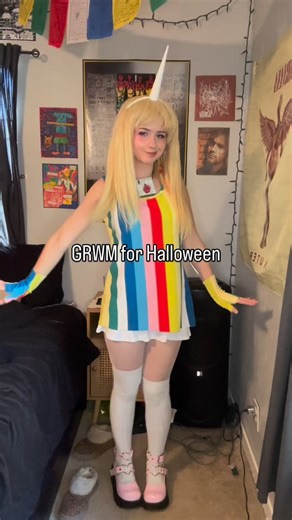 hannah on Instagram: "Halloween is everyday #fyp #cosply #costume #foryoupage #grwm #makeup #outfits"