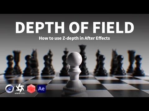 [After Effects Tutorial] How to Create and Use Z-Depth Pass