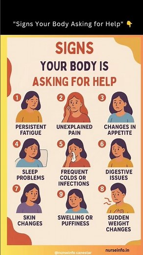 Signs that Your Body is Crying for Help