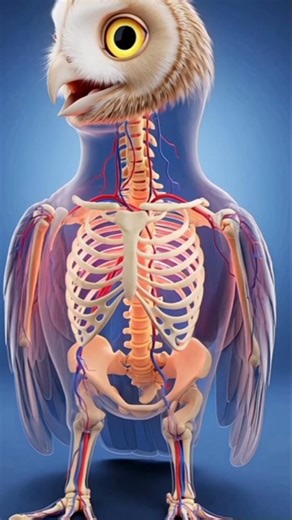 "The Secret of Owl Head Rotation 🦉 Animal Anatomy | Science Explained"