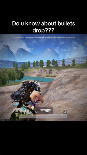 Do u know about bullet drop??