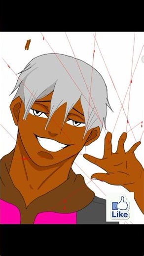 Original character design in IbisPaint X with Wire Powers #anime #art #digitalart