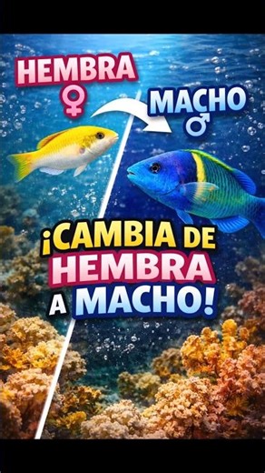 🤔¿cambia de HEMBRA a MACHO?