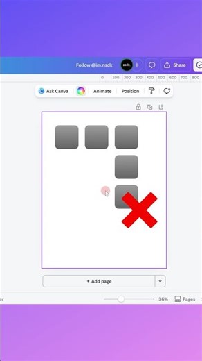 Canva Trick: the Easiest Method to Design a “Quick Flow” Diagram #canvatutorial #canvadesigner