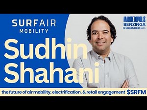 Surf Air Mobility ($SRFM) Co-Founder on the Future of Regional Aviation