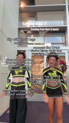 Basing Tips for Cheerleading Success
