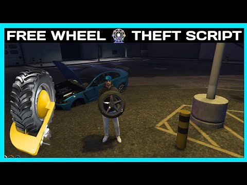 Wheel Theft System *FREE* | FiveM Roleplay Scripts | FiveM Tutorial 2024 | MJ DEVELOPMENT