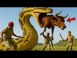 This Bull Was Half-Eaten by a Python — What Happened Next Shocked Everyone