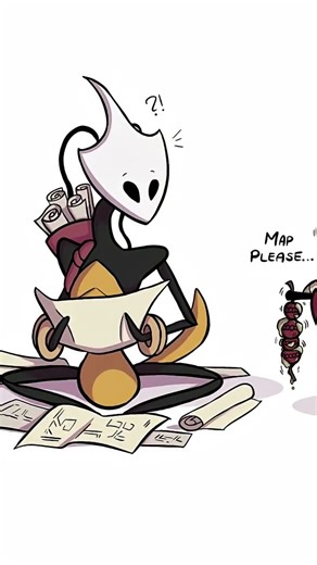 Characters Owned by Team Cherry #hollowknight #hollowknightsilksong #art #cartographer #foryou
