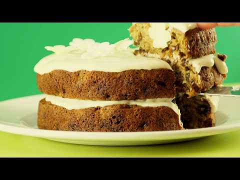 How to make CARROT AND COURGETTE CAKE recipe