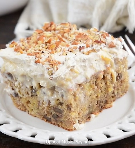 Soft, moist, super easy hummingbird cake that makes a beautiful spring and summer dessert. This version of a Hummingbird cake is so easy, it’s made into a poke cake and made extra moist from a layer of sweet, creamy sauce. GET THE FULL RECIPE: https://www.willcookforsmiles.com/hummingbird-poke-cake/ | Will Cook For Smiles