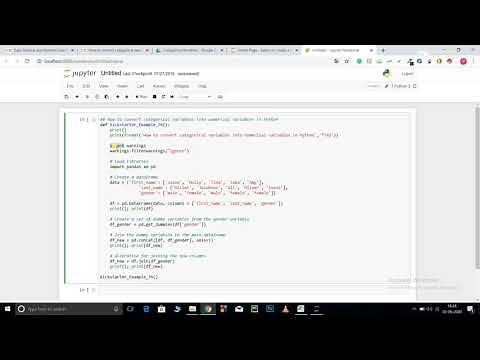 One-hot Encoding in Python