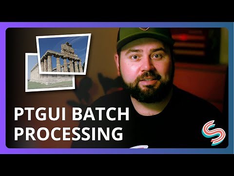 Batch Panorama Stitching in PTGui to create 360 Photos