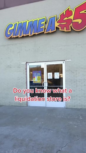 Have you heard of liquidation stores? #liquidationstore #binstore #gimmea5 #savingmoney