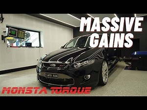 F6 BARRA TURBO FALCON MASSIVE POWER GAINS! PRECISION 6466 + E85 DYNO Results