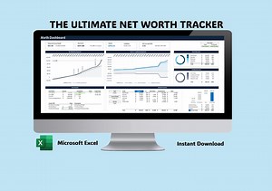 Net Worth Tracking Spreadsheet: Personal Finance Planner (excel Template) - Etsy Australia