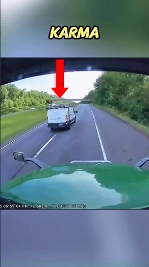 Instant Karma Caught on Dashcam: Reckless Driver Pulled Over by Police #dashcam #roadrage #carfails
