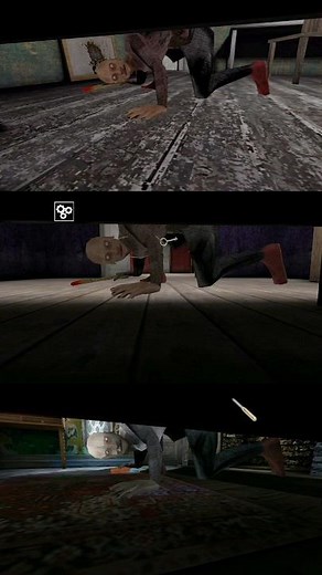 Grandpa In Granny 1 2 3 Under Bed Jumpscare Battle #Shorts