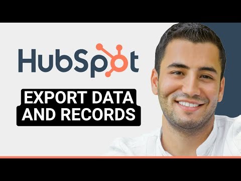 How to Export Records and Data from Hubspot