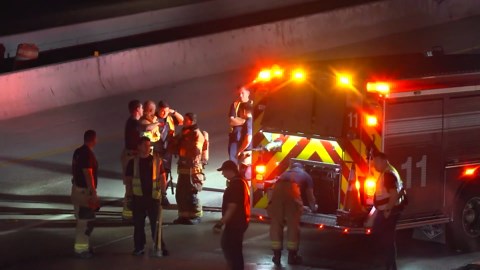 Driver charged after deadly fiery crash on Katy Freeway, police say | I-10 eastbound shutdown