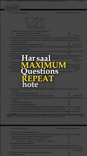 Class 12 Board Exam 2025 | Most Important Questions & Topics | Score 95+ Marks #boardexams #class12