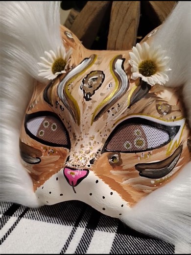 Lynx Cat Mask - Unique Therianthropy Gear