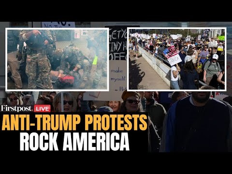 LIVE: ‘No Kings’ Protests Sweep Across Us as Thousands Rally Against Trump | Anti-Trump Protests
