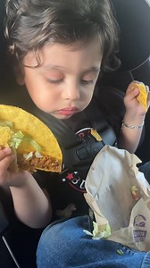 3.4M views · 53K reactions | My little foodie babies munching on their big tacos for the very first time!  Taco Bell #fypシ #foryouシ #cute #cutebaby #tacos #foodie #food #mexicanfood #yummyfood #family #kids #mukbang #asmr #eating￼ | Our Little M&Ms | Facebook