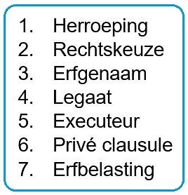 Testament opstellen? Deze 7 punten mag je niet missen!