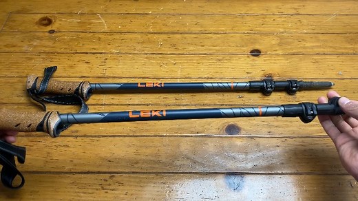 Watch Leki Legacy Lite Collapsible Hiking Poles Review on Amazon Live