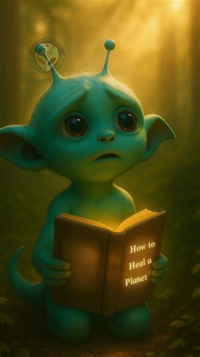 Alien Story: A Tiny Alien Learns Peace | Healing Earth Series Episode 4 #shorts #viral