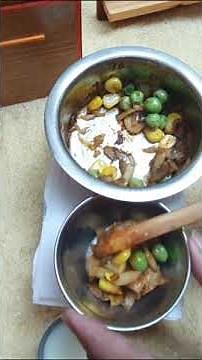 Mini food | Mushroom soup | Mushroom soup recipes | The tiny kitchen #shorts