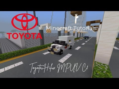 How to make a PUV in Minecraft | Toyota Hilux MPUV C1